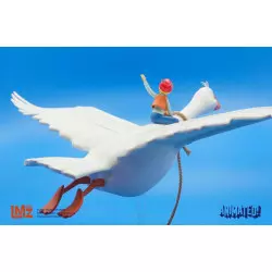 Le Merveilleux Voyage de Nils Holgersson au pays des oies sauvages Statue Nils Holgersson 35cm