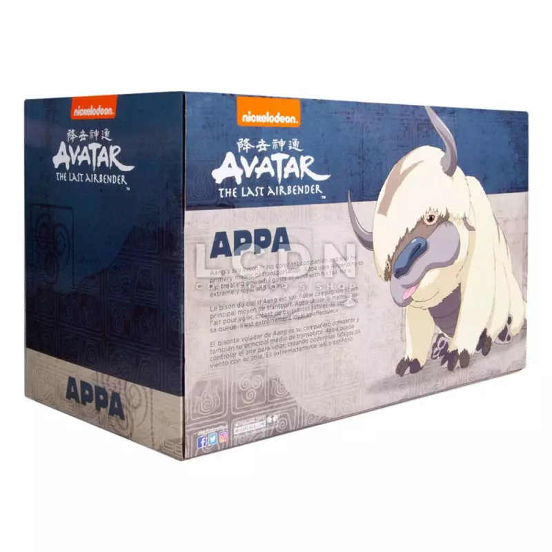 Avatar Le Dernier Maître de l&#039;Air Livre 1 L&#039;eau Action Figurine Creature Appa 13cm