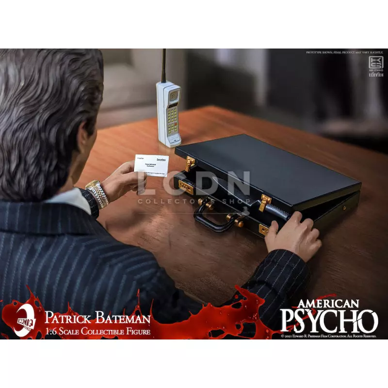 American Psycho Patrick Bateman ( Christian Bale ) Collectible Action Figure IQSS-01 1/6