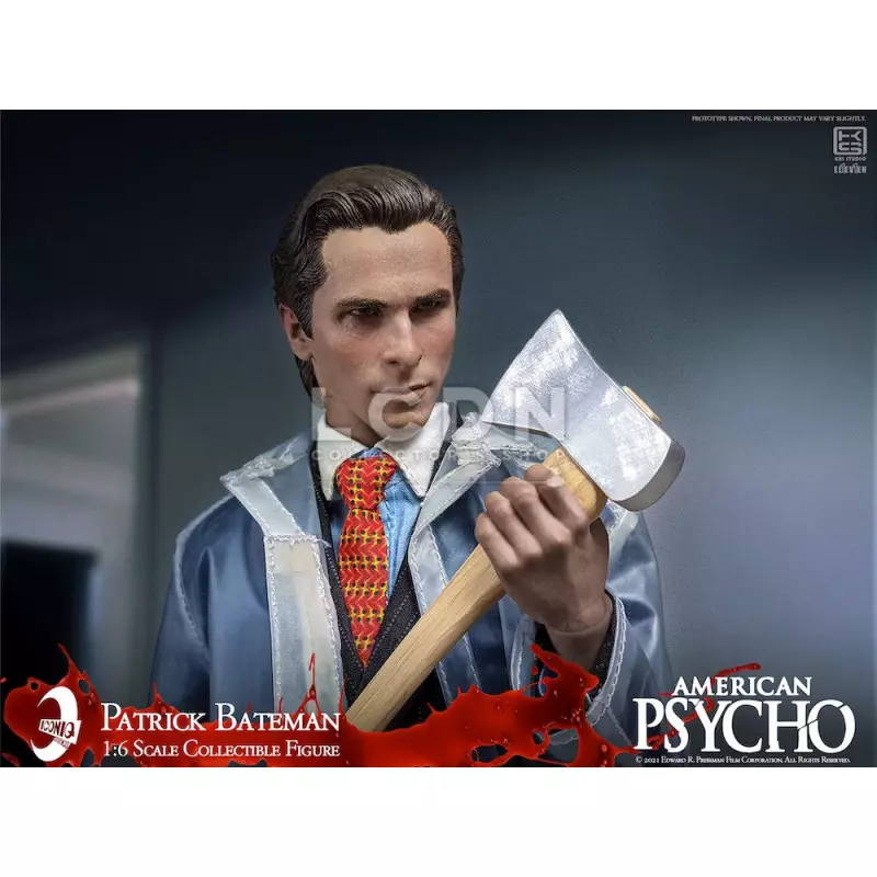 American Psycho Patrick Bateman ( Christian Bale ) Collectible Action Figure IQSS-01 1/6