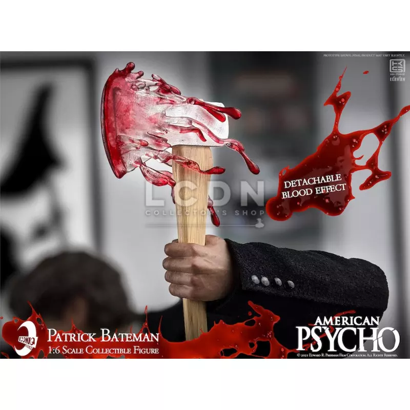 American Psycho Patrick Bateman ( Christian Bale ) Collectible Action Figure IQSS-01 1/6