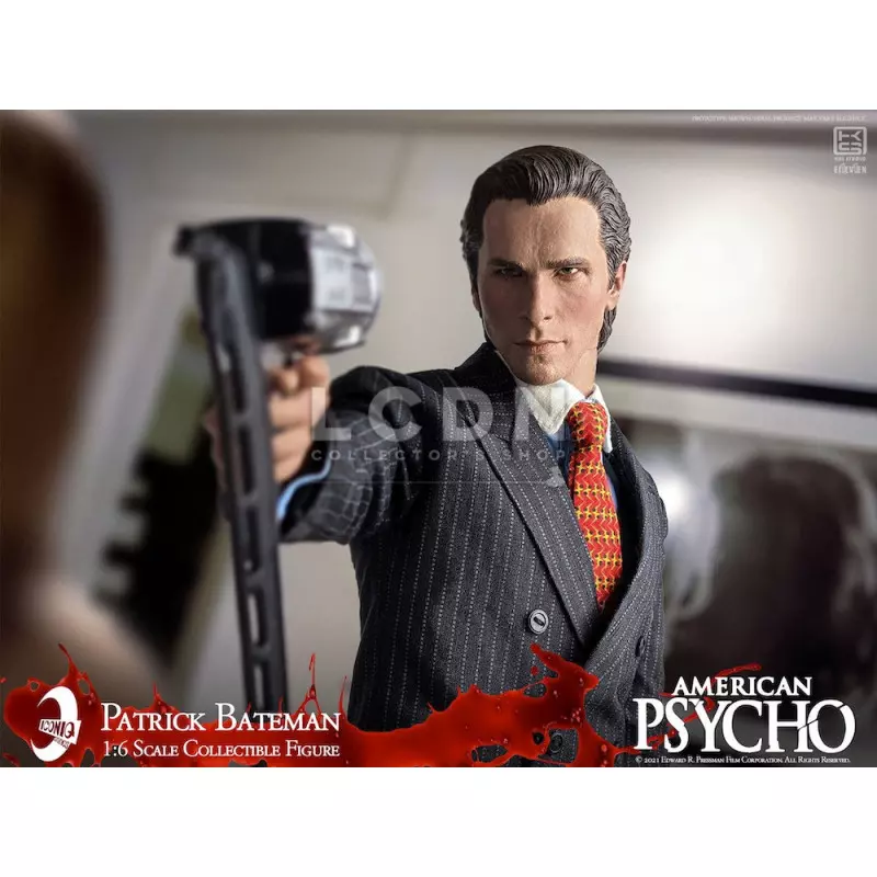 American Psycho Patrick Bateman ( Christian Bale ) Collectible Action Figure IQSS-01 1/6