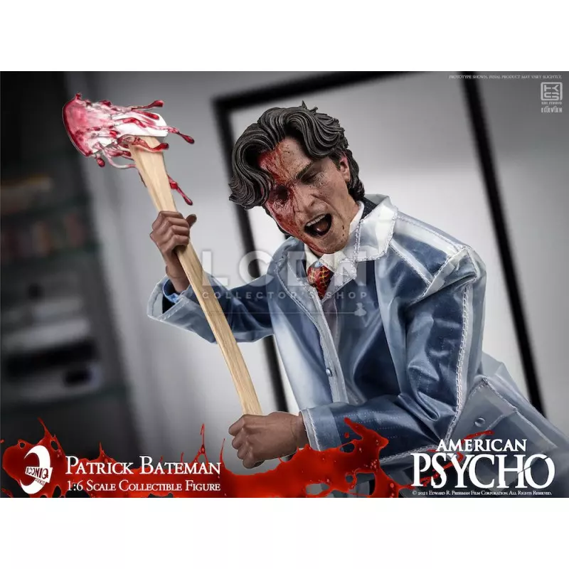 American Psycho Patrick Bateman ( Christian Bale ) Collectible Action Figure IQSS-01 1/6