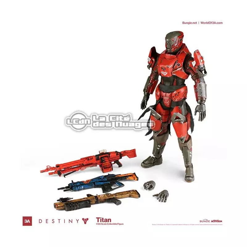 Destiny Titan 1:6 Action Figure 32cm ThreeA 3A (model of exposition)