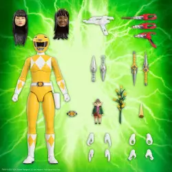 Mighty Morphin Power Rangers Action Figure Ultimates Yellow Ranger 18cm