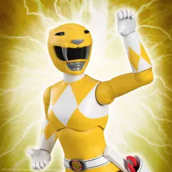 Mighty Morphin Power Rangers Action Figure Ultimates Yellow Ranger 18cm