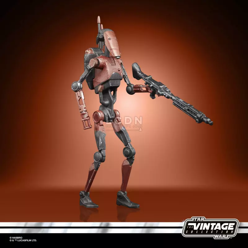 Star Wars Battlefront 2 Vintage Collection Gaming Greats Action Figurine 2021 Heavy Battle Droid 10cm