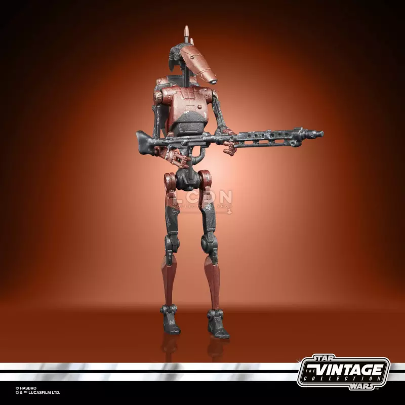 Star Wars Battlefront 2 Vintage Collection Gaming Greats Action Figurine 2021 Heavy Battle Droid 10cm