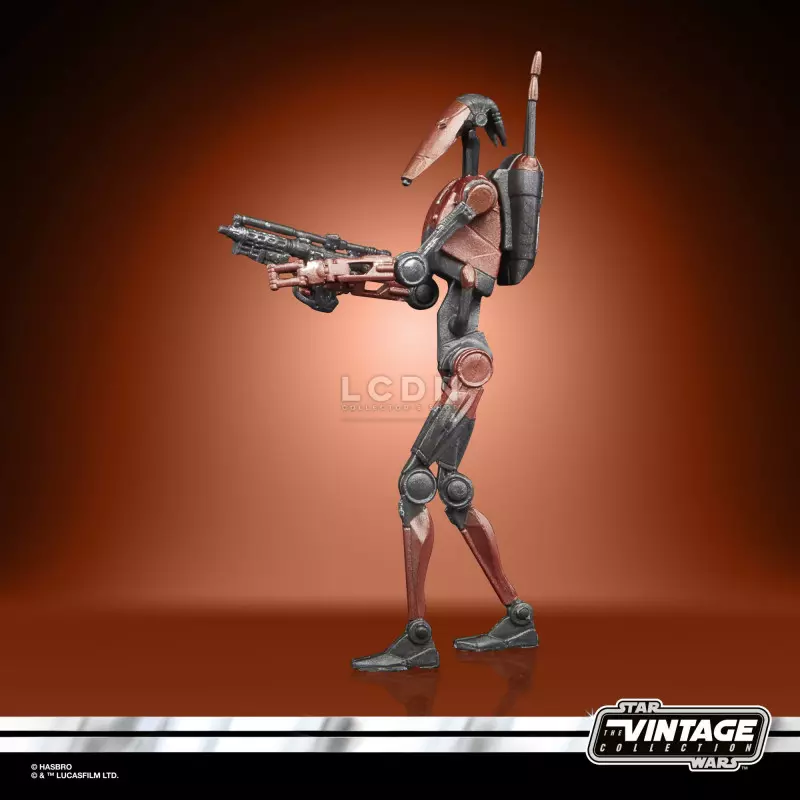 Star Wars Battlefront 2 Vintage Collection Gaming Greats Action Figurine 2021 Heavy Battle Droid 10cm