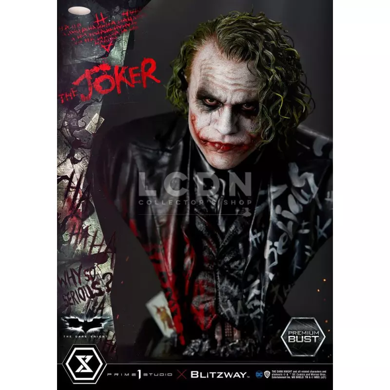 The Dark Knight Buste Premium The Joker 26cm