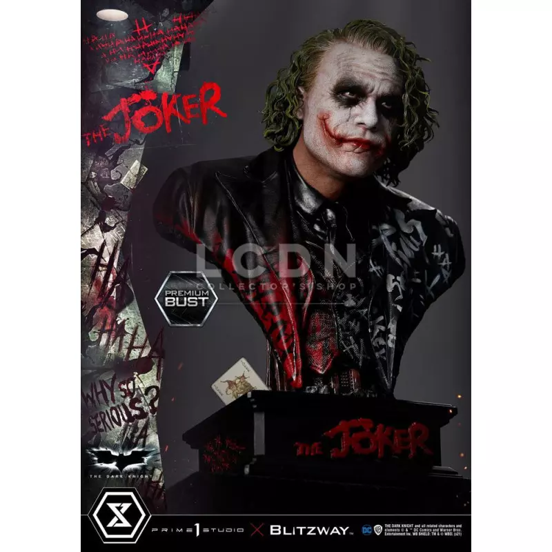 The Dark Knight Buste Premium The Joker 26cm