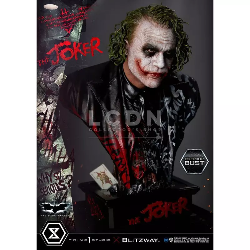 The Dark Knight Buste Premium The Joker 26cm