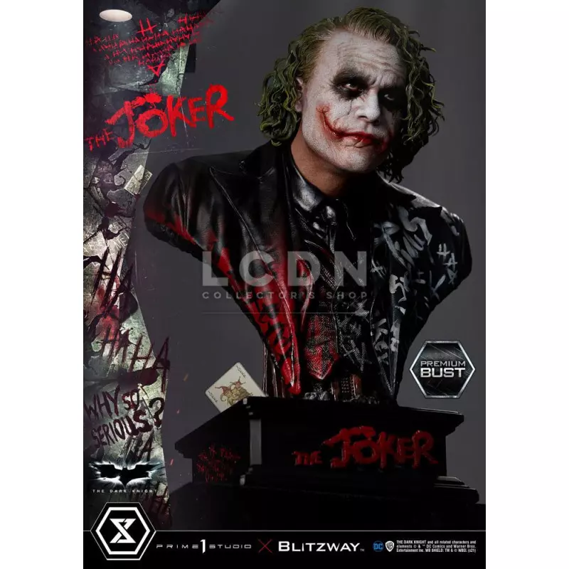 The Dark Knight Buste Premium The Joker 26cm