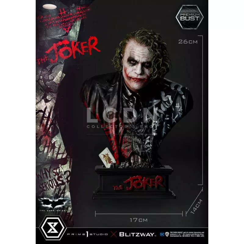 The Dark Knight Buste Premium The Joker 26cm