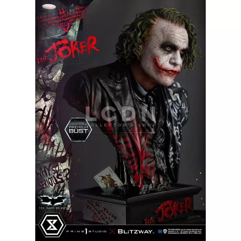 The Dark Knight Buste Premium The Joker 26cm