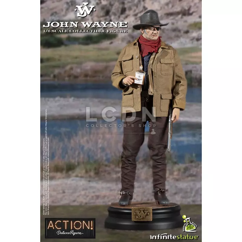 John Wayne Collectible Action Figure 1/6 Infinite Statue 31cm