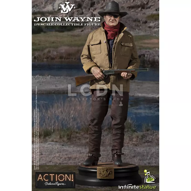 John Wayne Collectible Action Figure 1/6 Infinite Statue 31cm