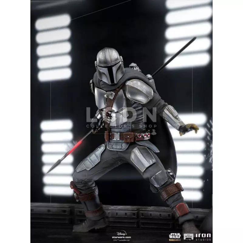 Star Wars The Mandalorian Statue 1/10 BDS Art Scale Mandalorian 20cm