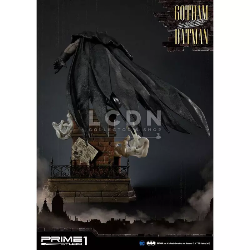 Batman Arkham Origins Statue 1/5 Gotham By Gaslight Batman Black Version 57cm