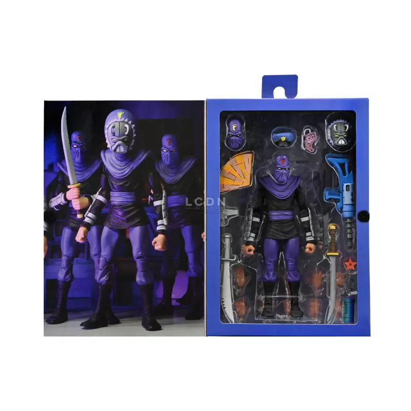 Teenage Mutant Ninja Turtles ( TMNT ) Action Figure Deluxe Cartoon Foot Soldier 18 cm