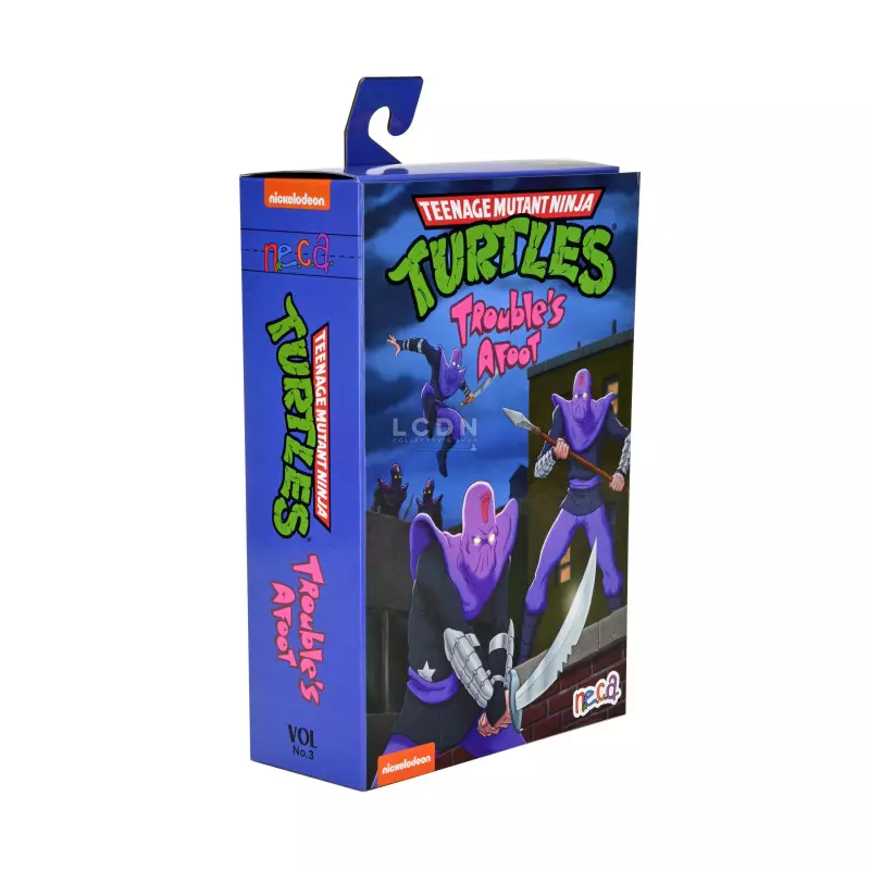 Teenage Mutant Ninja Turtles ( TMNT ) Action Figure Deluxe Cartoon Foot Soldier 18 cm