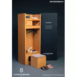 NBA Basketball Accessories 1/6 Exclusive Wooden Wardrobe