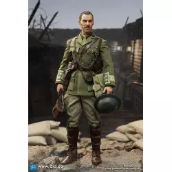 WWI British Officer Collectible Action Figure 1/6 Colonel Mackenzie + Desk Diorama Set  DID B11012 (not mint box) + E60062