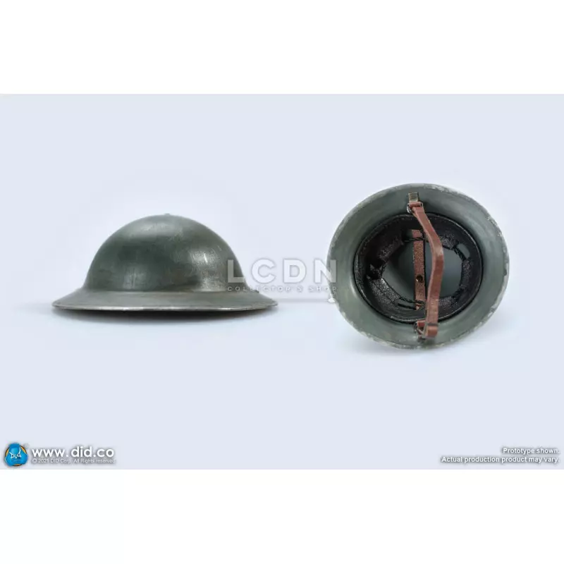 WWI British Officer Collectible Action Figure 1/6 Colonel Mackenzie + Desk Diorama Set  DID B11012 (not mint box) + E60062