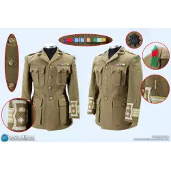 WWI British Officer Collectible Action Figure 1/6 Colonel Mackenzie + Desk Diorama Set  DID B11012 (not mint box) + E60062