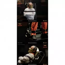 Le Silence des Agneaux Hannibal Lecter Straitjacket Camisole ver. 1/6 (Neuf)
