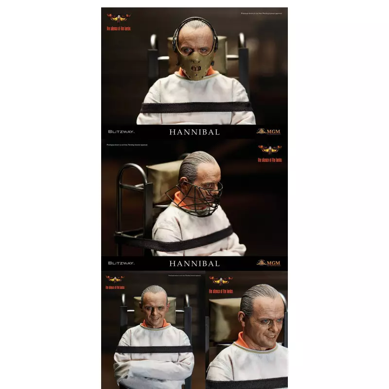 Le Silence des Agneaux Hannibal Lecter Straitjacket Camisole ver. 1/6 (Neuf)