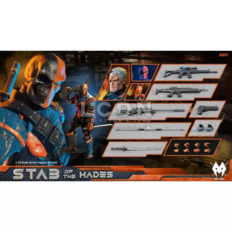 Mixmax 1/12 Stab Of Hades 再販.Ver Mix Max 1/12 stab of Hades Death Slayer Action Figure