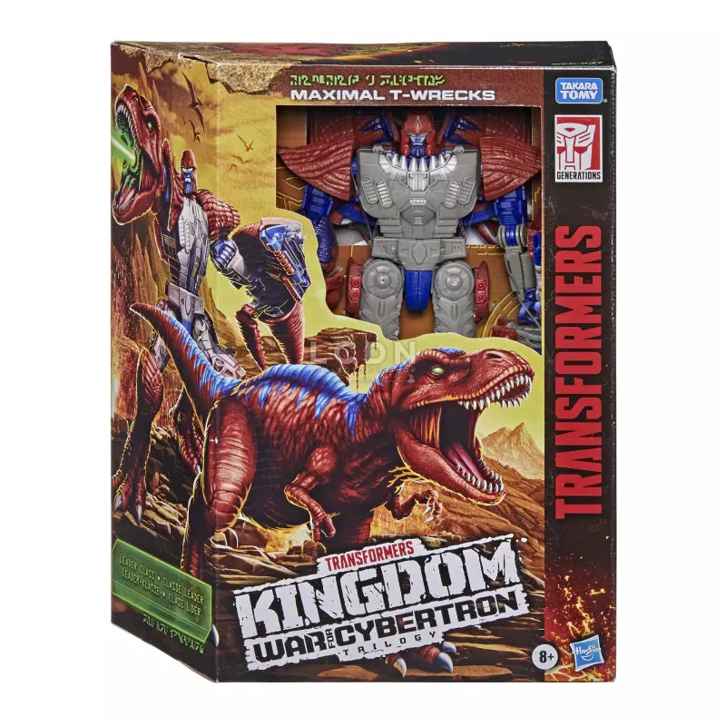 Transformers Generations War for Cybertron: Kingdom Action Figurine Leader WFC-K37 Maximal T-Wrecks 17cm
