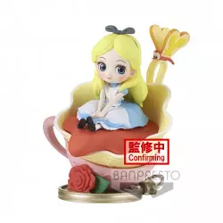 Disney Statue Q Posket Stories Alice Ver. B 9cm