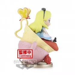Disney Statue Q Posket Stories Alice Ver. B 9cm