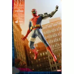 Hot Toys VGM51 Marvel's Spider-Man Collectible Action Figure 1/6 Spider-Man (Cyborg Spider-Man Suit) [Toy Fair Exclusive] 30cm