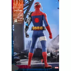 Hot Toys VGM51 Marvel's Spider-Man Collectible Action Figure 1/6 Spider-Man (Cyborg Spider-Man Suit) [Toy Fair Exclusive] 30cm