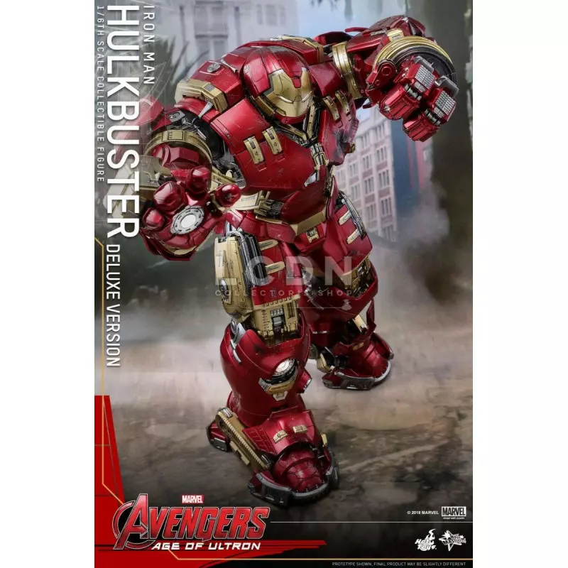 Hot toys hotsell hulkbuster size