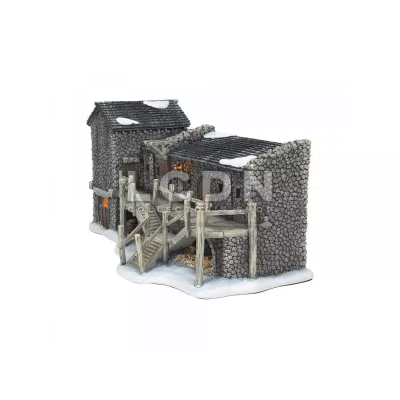 Game of Thrones (Le Trône de Fer) Statue Château Noir (Castle Black) 17cm