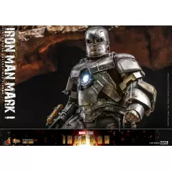 Hot Toys MMS605D40 Iron Man Collectible Action Figurine 1/6 Iron Man Mark I 30cm