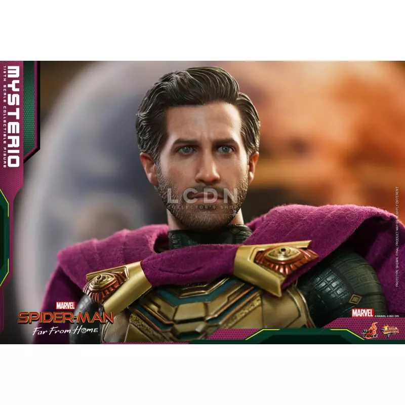 Hot Toys MMS556 Spider-Man: Far From Home Mysterio Jake Gyllenhaal 1/6 Collectible Figurine 30cm