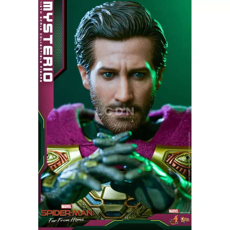 Hot Toys MMS556 Spider-Man: Far From Home Mysterio Jake Gyllenhaal 1/6 Collectible Figurine 30cm