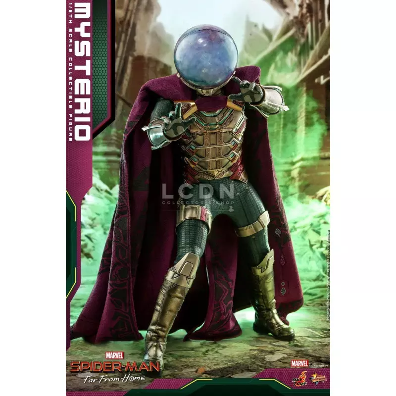 Hot Toys MMS556 Spider-Man: Far From Home Mysterio Jake Gyllenhaal 1/6 Collectible Figurine 30cm