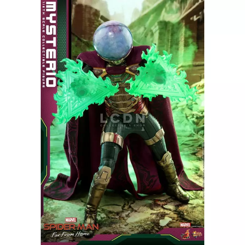 Hot Toys MMS556 Spider-Man: Far From Home Mysterio Jake Gyllenhaal 1/6 Collectible Figurine 30cm