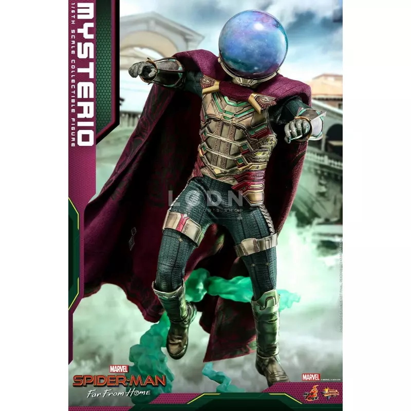 Hot Toys MMS556 Spider-Man: Far From Home Mysterio Jake Gyllenhaal 1/6 Collectible Figurine 30cm