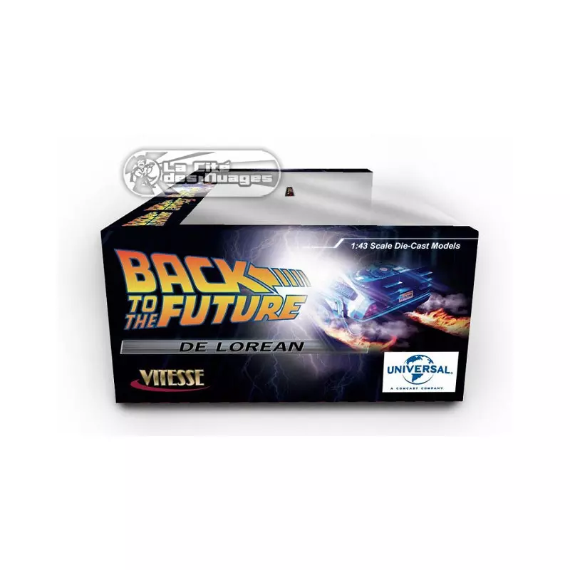 Back to the Future 1, 2 and 3 Pack 3 Delorean 1/43
