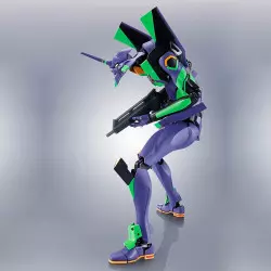 Evangelion: 3.0+1.0 Thrice Upon a Time Action Figurine Robot Spirits (Side EVA) Evangelion Test Type-01 17cm