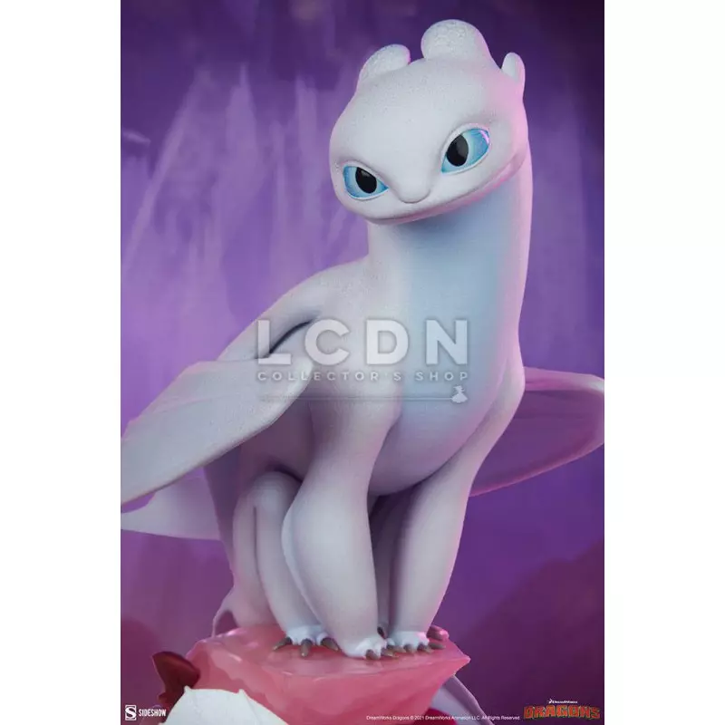 Dragons Statue Light Fury 26cm