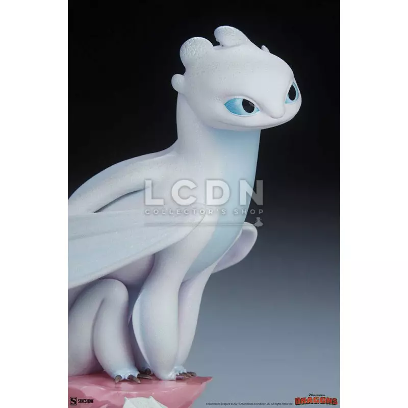 Dragons Statue Light Fury 26cm