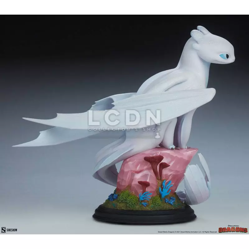 Dragons Statue Light Fury 26cm